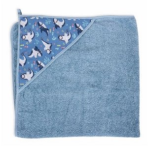 Ceba baby ručník s kapucí Printed Line-Shark