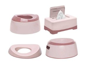 Luma tréningová sada na toaletu-Blossom Pink