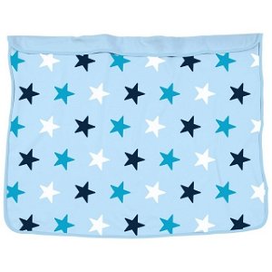 Dooky Blanket univerzální deka-Baby blue/Blue Stars
