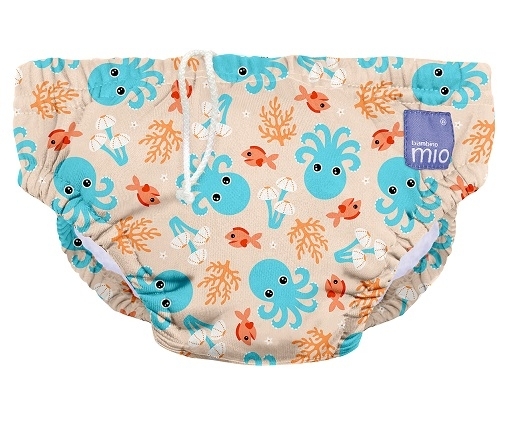 Bambino Mio kojenecké plavky (koupací kalhotky)-Blue Squid L