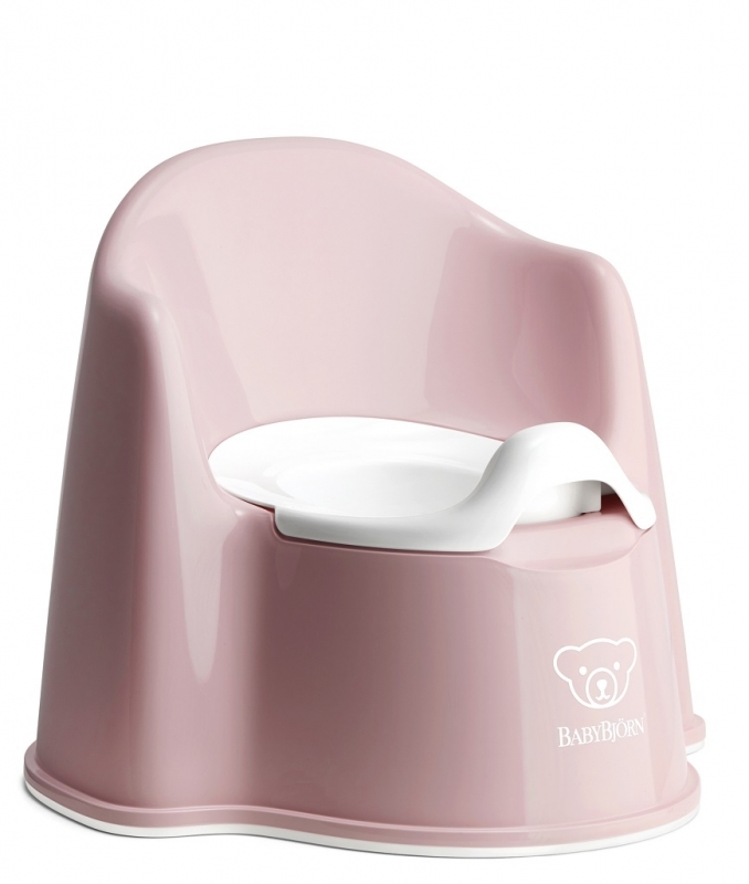 BabyBjörn nočník křesílko-Pink/White
