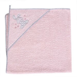 Ceba Baby Froté ručník s kapucí bavlna-Králíček růžový