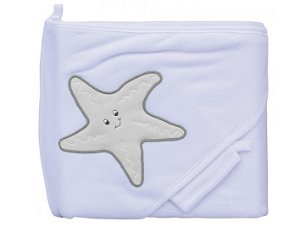 Scarlett froté ručník -hvězda bílá
