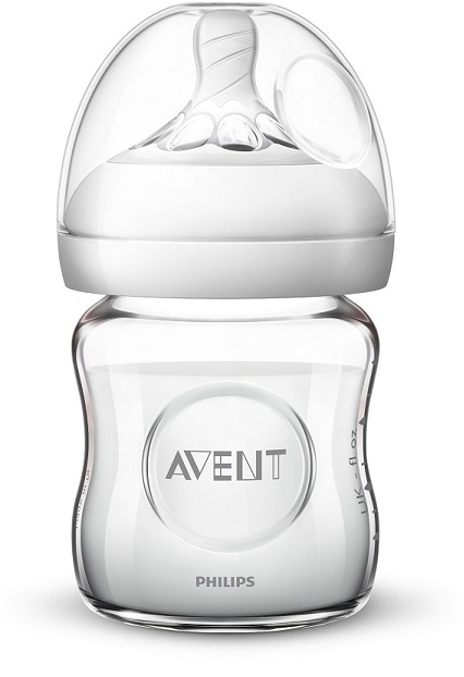 Avent Natural kojenecká láhev 120ml - skleněná