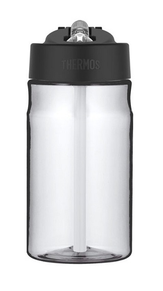 Thermos Sport - dětská hydratační láhev s brčkem, 350ml-čirá