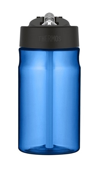 Thermos Sport - dětská hydratační láhev s brčkem, 350ml-modrá