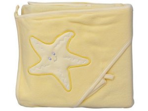 Scarlett froté ručník -hvězda žlutá
