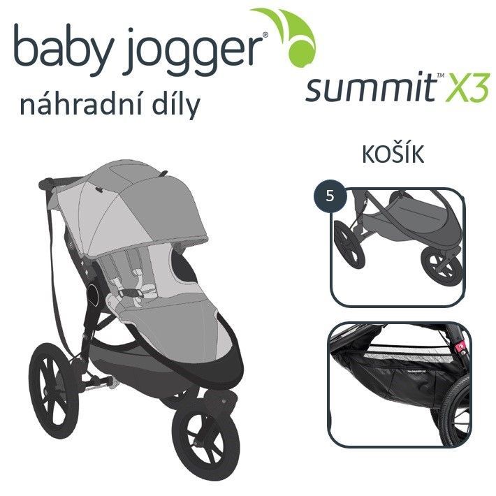 Baby Jogger košík-SUMMIT X3