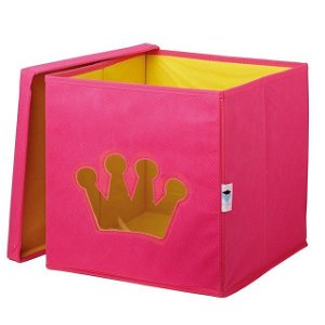 Store It box na hračky s okénkem-korunka