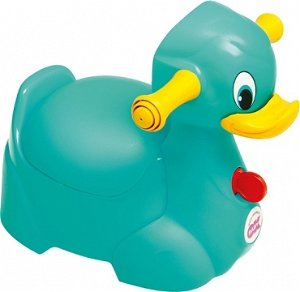 OK Baby nočník Quack-72 tyrkysová
