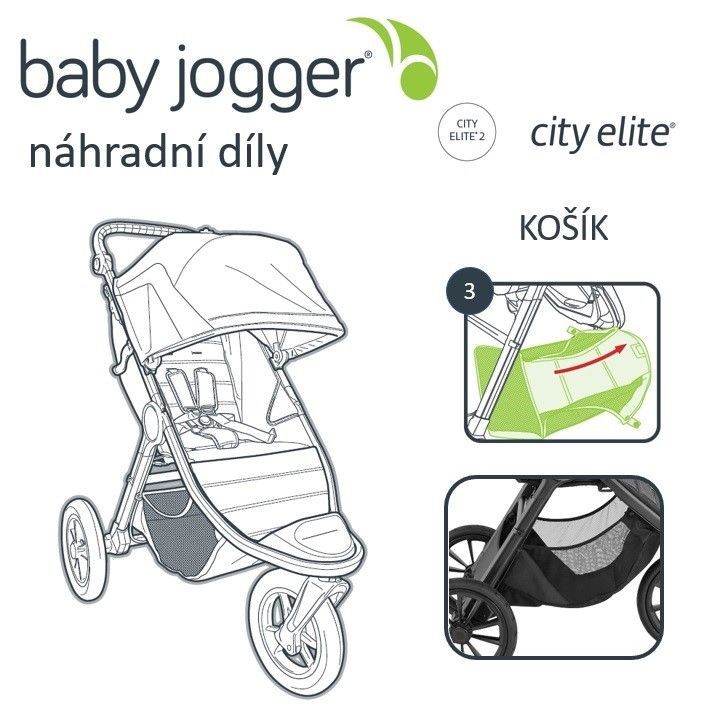 Baby Jogger košík-CITY ELITE