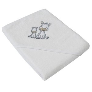 EKO dětský ručník zebra-bílá