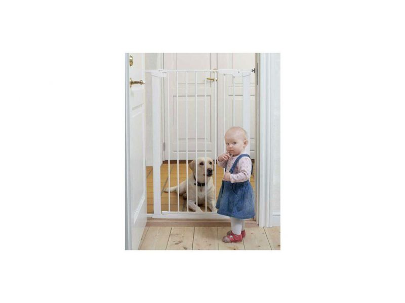 BabyDan vysoká zábrana Premier PET GATE 73-80cm-bílá