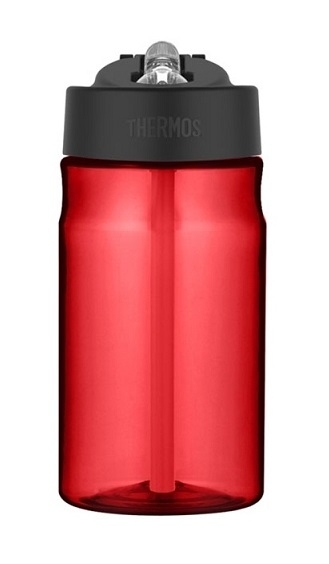 Thermos Sport - dětská hydratační láhev s brčkem, 350ml-červená
