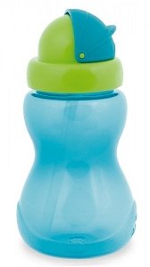 Canpol babies Sportovní láhev se slámkou -Blue 270ml