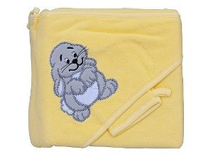 Scarlett froté ručník -zajíc žlutý