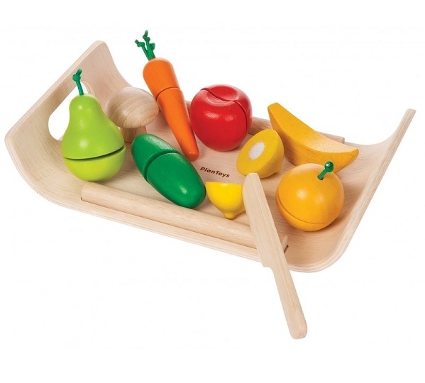 Plan Toys Ovoce a zelenina, 3y+