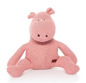 ZOPA Pletená hračka Hroch-Pink