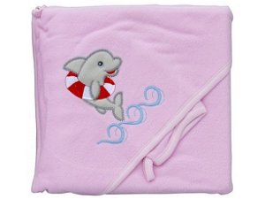 Scarlett froté ručník -delfín růžový