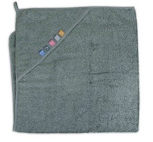 Ceba Baby ručník s kapucí EcoVero Line 100x100-Green Milieu