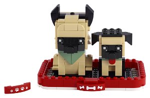 LEGO BrickHeadz 40440 Německý ovčák