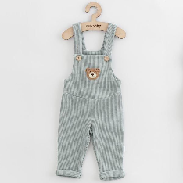Kojenecké lacláčky New Baby Luxury clothing Oliver šedé, vel. 86 (12-18m), šedá