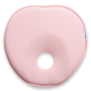 Korekční kojenecký polštářek New Baby BASIC Pink, Růžová