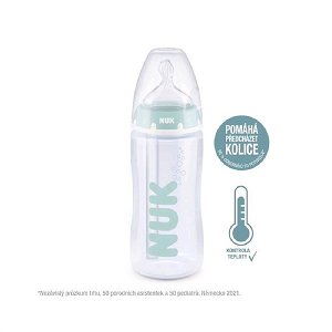 Skleněná kojenecká láhev NUK New Classic 240 ml white, Dle obrázku