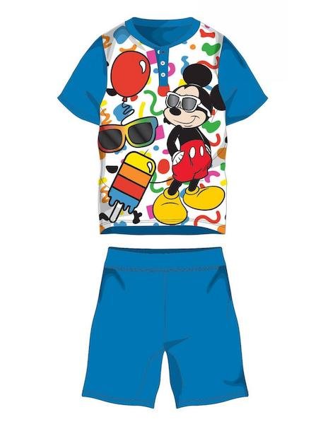 Letní pyžamo Mickey, komplet (evi0021), vel. 128, Modrá