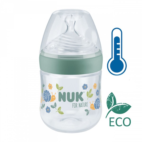 Kojenecká láhev NUK FC Anti-colic s kontrolou teploty 300 ml UNI, Zelená