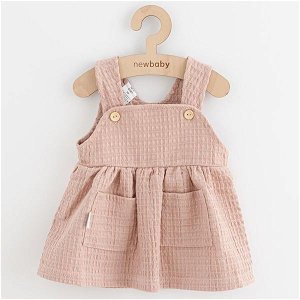 Kojenecká mušelínová sukýnka New Baby Comfort clothes šalvějová, vel. 86 (12-18m), Růžová