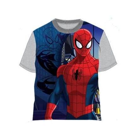 Chlapecké triko Spiderman (Evi19751), vel. 98, šedá