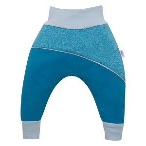 Softshellové kojenecké kalhoty New Baby modré, vel. 68 (4-6m), Modrá