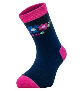 Trepon Unuo, Dětské bambusové ponožky, Květinky Velikost ponožky, punčocháče, legíny (Size socks) EU: 19/22