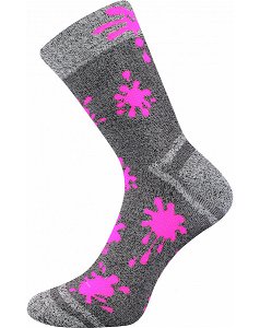 Dětské ponožky Hawkik Voxx (Bo4224a), vel. 25-29, Růžová