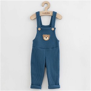 Kojenecké lacláčky New Baby Luxury clothing Oliver šedé, vel. 56 (0-3m), Modrá