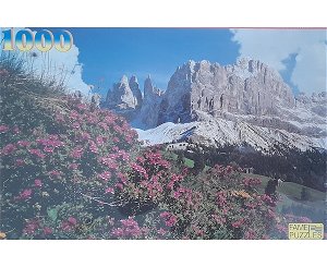 Puzzle Rozengarten Sudtirol, Italy, vel. 1000 dílků
