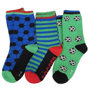 Dětské ponožky Sockswear 3 páry (54213), vel. 23-26, modro-zelená