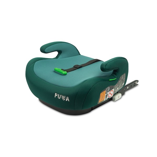 Autosedačka-podsedák CARETERO Puma I -SIZE emerald, Zelená