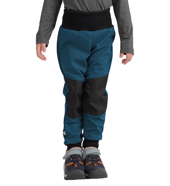 Unuo, Batolecí softshellové kalhoty s fleecem Street Strong, Kobaltová Velikost: 80/86, vel. 98/104