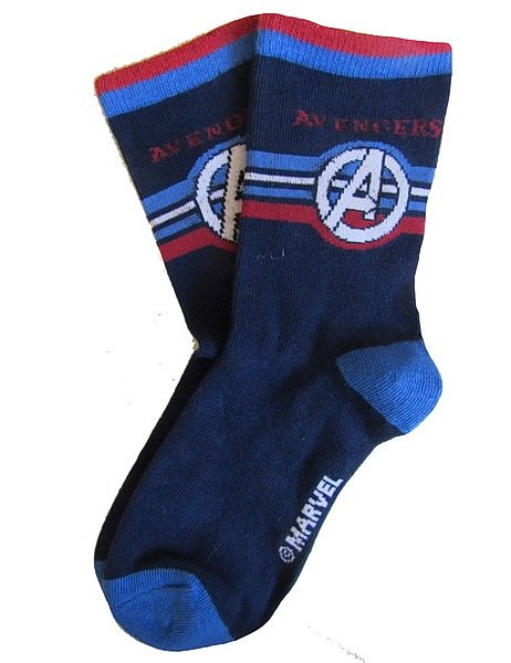 Dětské ponožky Avengers (EM355), vel. 27-30, Modrá