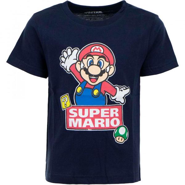 Chlapecké triko Super Mario (1991), vel. 98, tm.modrá