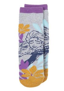 Dívčí termo froté ponožky ABS Frozen (vh 0610), vel. 23-26, šedá