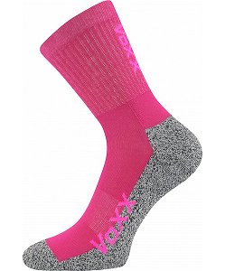Dívčí ponožky Locik Voxx (Bo4244a), vel. 25-29, tm. růžová
