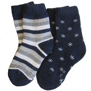 Dívčí teplé ponožky Sockswear s vlnou (57502), vel. 35-38, tm. modrá