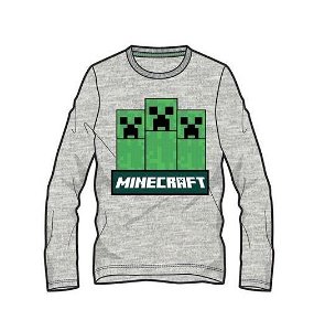 Chlapecké triko Minecraft (256 - 54792), vel. 116, šedá