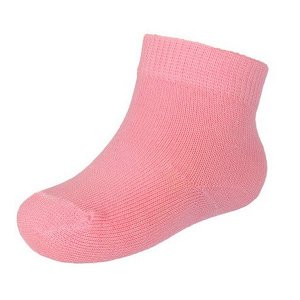 Kojenecké bavlněné ponožky New Baby růžové, vel. 74 (6-9m), Růžová