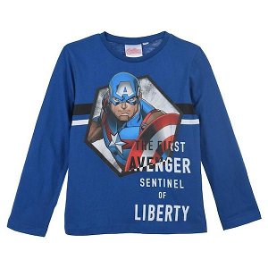 Chlapecké triko Avengers (vh1174), vel. 104, Modrá