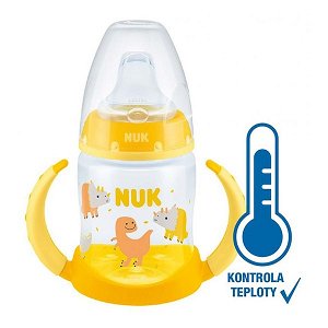Dětská láhev NUK Active Cup 300 ml holka, Žlutá