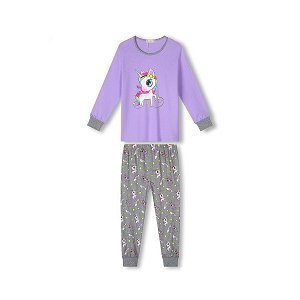 Dívčí pyžamo Kugo (MP1759), vel. 122, Lila